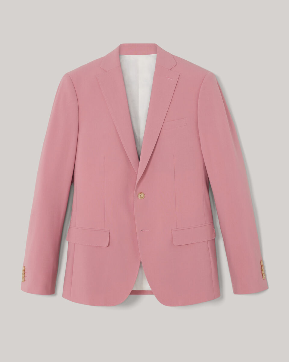 Slim Stretch Wool Blend Tailored Jacket, Rose, hi-res